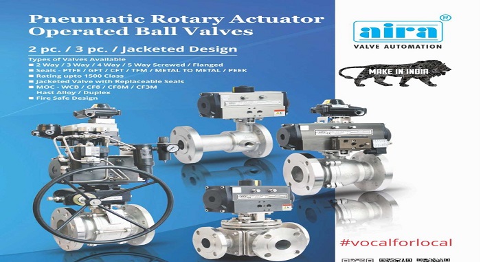 Pneumatic Actuated Ball Valves