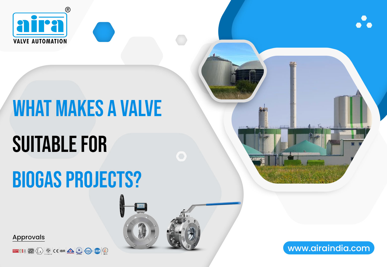 What Makes a Valve Suitable for Biogas Projects?