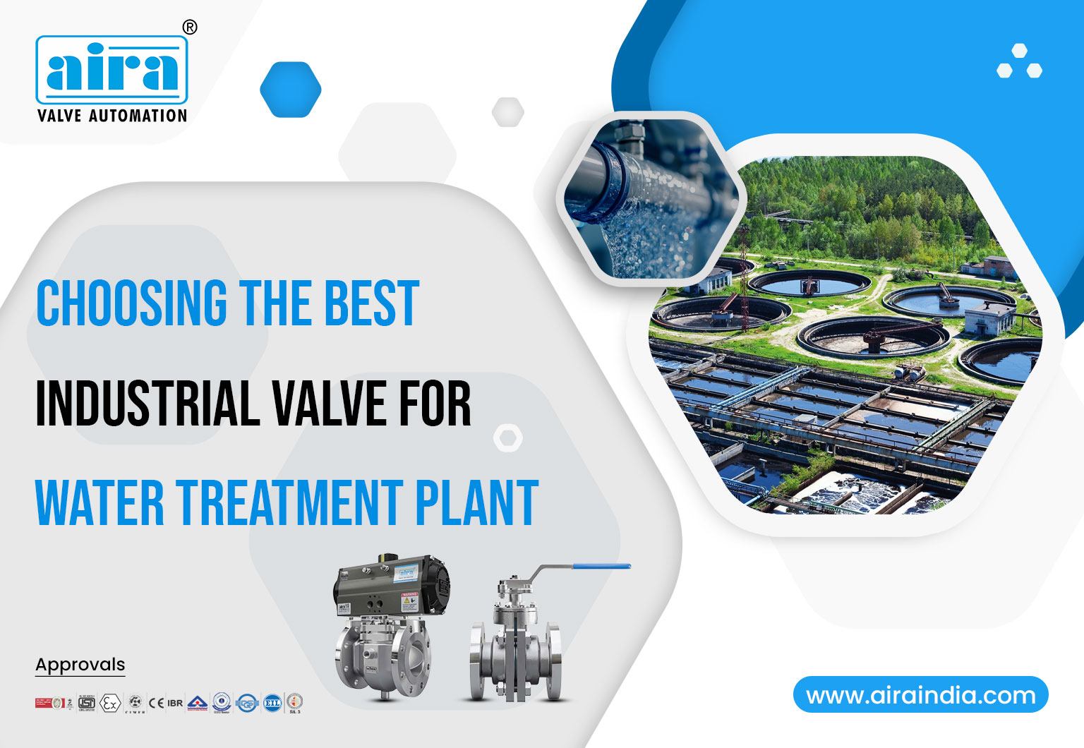 Choosing the Best Industrial Valve for a Water Treatment Plant