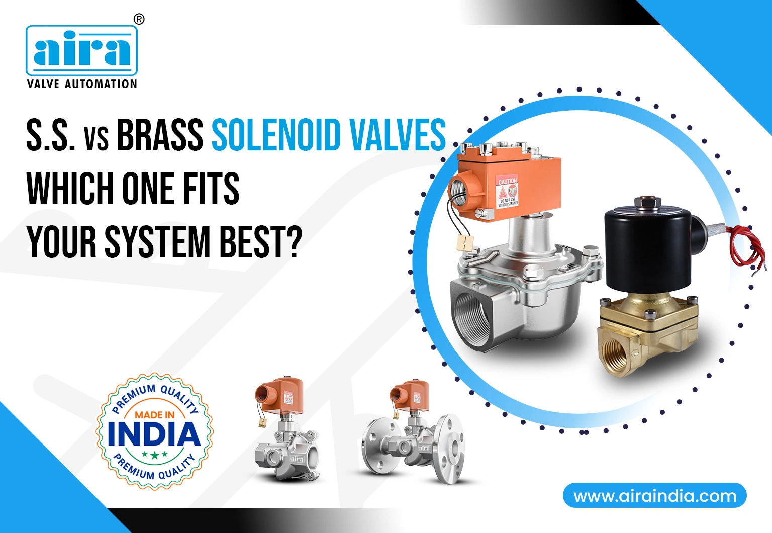 SS vs Brass Solenoid Valves: Which One Fits Your System Best?