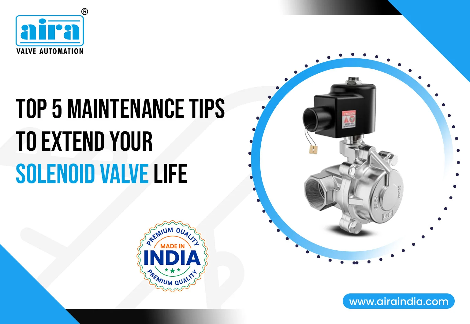 Top 5 Maintenance Tips to Extend Your Solenoid Valve Life