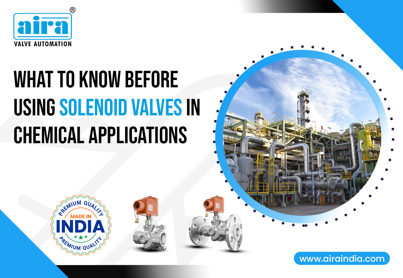 What to Know Before Using Solenoid Valves in Chemical Applications