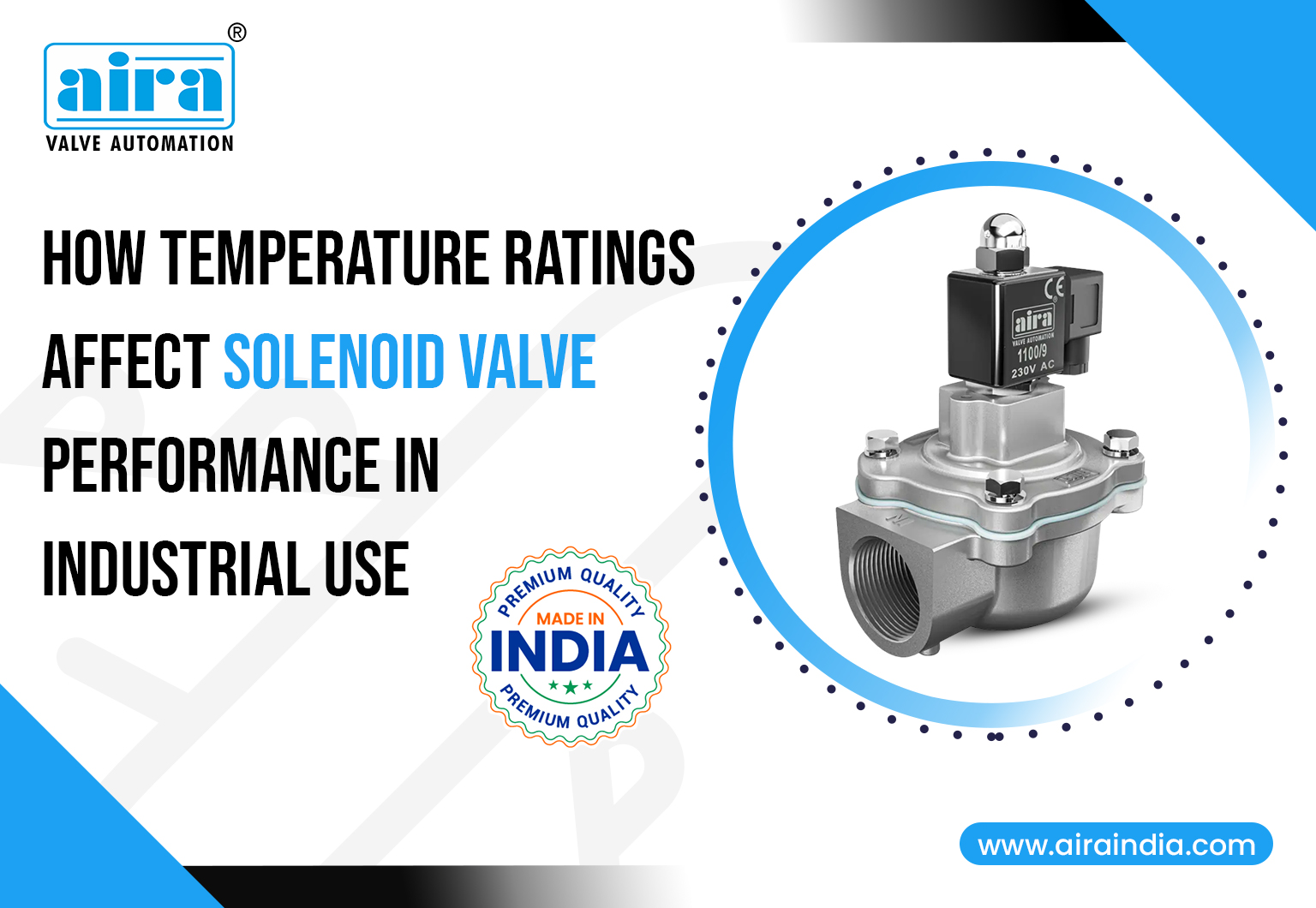 How Temperature Ratings Affect Solenoid Valve Performance in Industrial Use