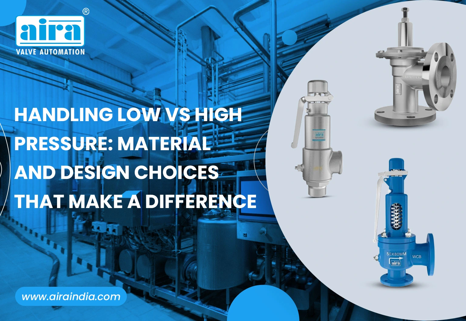Handling Low vs High Pressure: Material and Design Choices That Make a Difference