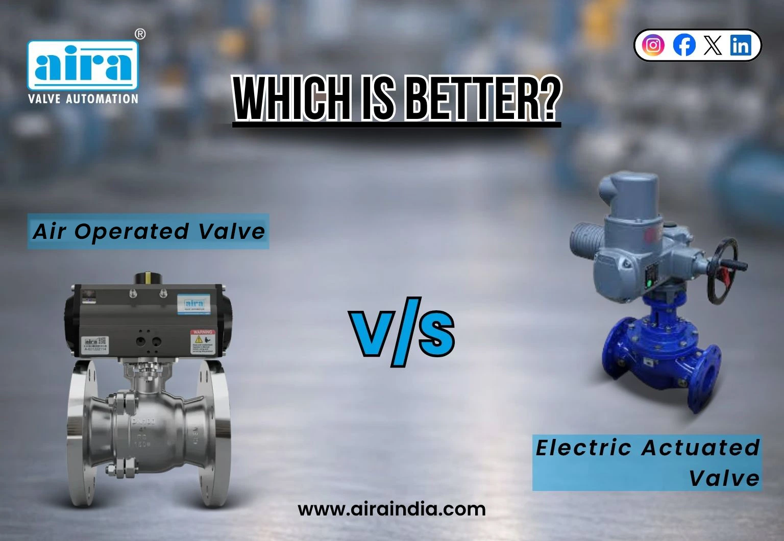 Air Operated Valve vs Electric Actuated Valve: Which is Better?